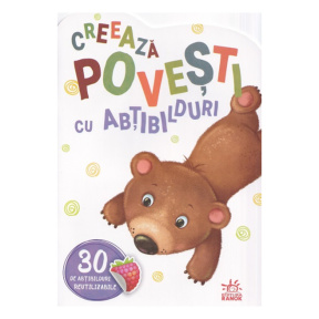 Creează povești cu abțibilduri: Ursulețul
