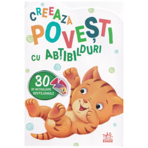 Creează povești cu abțibilduri: Pisicul