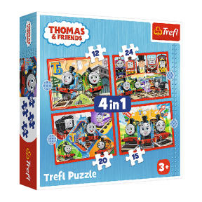 Puzzle "4в1" - Amazing Thomas / Thomas and Friends