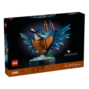 Constructor LEGO Icons Pasăre Kingfisher