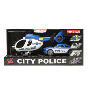 Set de joc „City Police” albastru