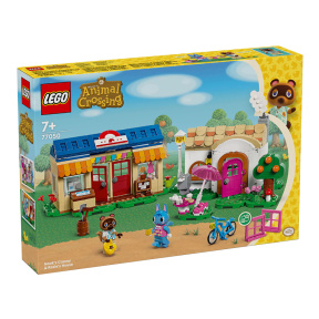 Конструктор LEGO Animal Crossing Ущелье Нука и дом Рози