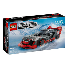 Constructor LEGO Speed Champions Audi S1 E-Tron Quattro mașină de curse