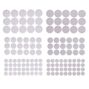 Velcro autoadeziv rotund, 69 bucăți