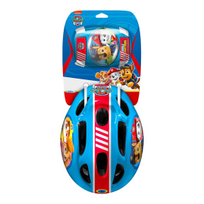 Set Paw Patrol (cască + coatiere și genunchiere)