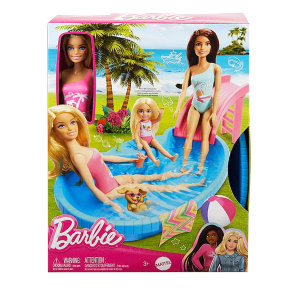 Игровой набор Barbie Развлечение у бассейна