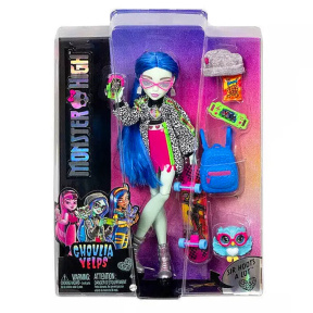 Monster High Păpușa Ghoulia cu animal de companie