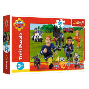 Puzzle "30" - "Ready to help /  Prism A&D Fireman Sam"