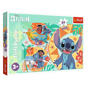 Puzzle "24 Maxi" - "Happy day of  Lilo&Stitch / Disney Lilo&Stitch"