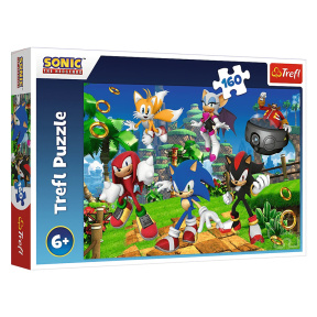 Puzzle "160" - "Sonic and friends / SEGA Sonic The Headgehod"