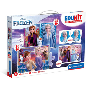 Пазл 4в1 Frozen Edukit