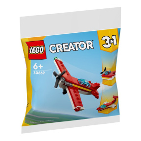 Constructor LEGO Creator Avion roșu iconic