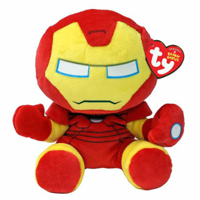 Мягкая игрушка Iron Man Beanie Babies 15 см