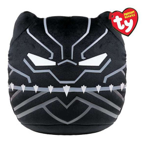 Jucărie moale Black Panter Squishy Beanies, 30 сm