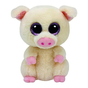 Jucărie moale Porcul Beanie Boos Piggley, 15 сm