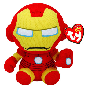 Jucărie moale Iron Man Beanie Babies 15 сm