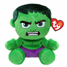 Мягкая игрушка Hulk Beanie Babies 15 см