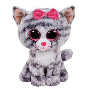 Jucărie moale Pisica Beanie Boos Kiki, 24 сm