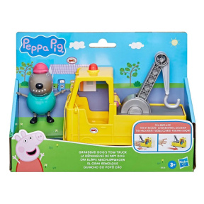 Set de joacă Peppa Pig, camionul de remorcare al bunicului