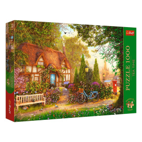 Puzzle "1000 Premium Plus" - "Tea Time: Thatched Cottage"