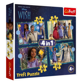 Puzzle "4in1" - Dreams come true / Disney