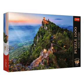 Puzzle "1000 Premium Plus" - "Photo Odyssey: Cesta Tower, San Marino"
