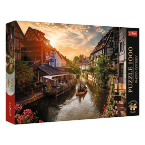 Puzzle "1000 Premium Plus" - "Photo Odyssey: Little Venice in Colmar, France"