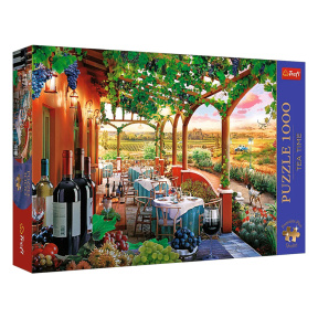 Puzzle "1000 Premium Plus" - "Tea Time: Italian Vineyard"