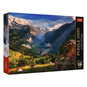 Puzzle "1000 Premium Plus" - "Photo Odyssey: Lauterbrunnen Valley, Switzerland"