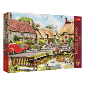 Puzzle "1000 Premium Plus" - "Tea Time: Summer Village"