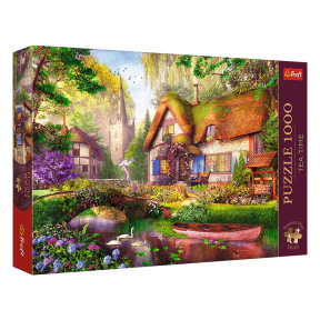 Пазлы "1000 Premium Plus" - "Tea Time: The Woodland Cottage"