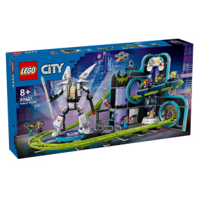 Constructor LEGO City Parcul de roller coaster Robot World