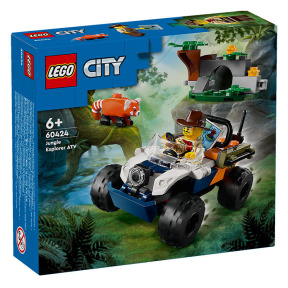 Constructor LEGO City Misiune de explorare a junglei ATV Red Panda