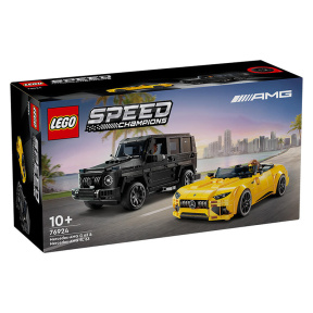 Constructor LEGO Speed Champions Mercedes-AMG G 63 și Mercedes-AMG SL 63