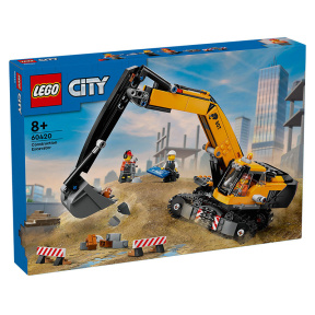 Constructor LEGO City Excavator de construcție galben