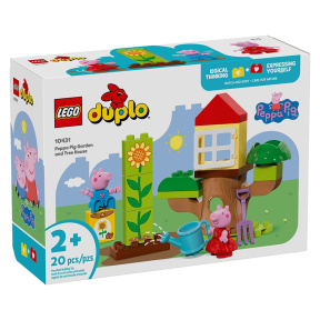 Конструктор LEGO DUPLO Сад Свинки Пеппы и домик на дереве