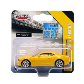 MSZ Машина Chevrolet Camaro SS 1:64 желтая