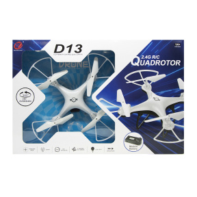Drona cu t/c "Quadrotor", alba, cod 702072