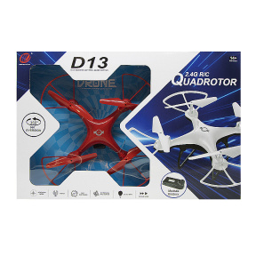 Drona cu t/c "Quadrotor", rosie, cod 702071