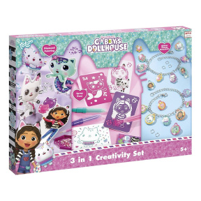 Set de creație Gabbys Dollhouse 3 в 1