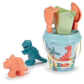 Set de joacă pentru nisip Dinosaur 17 cm