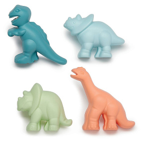 Set de joacă pentru nisip Dinosaur (4 forme)