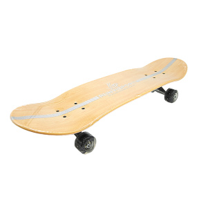 Skateboard cu lumini, cafeniu