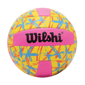 Minge de volei Wilshi Nr.5, roz