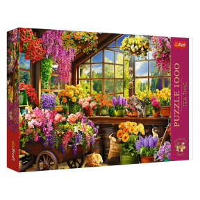 Puzzle "1000 Premium Plus" - "Tea Time: Preparations for spring"