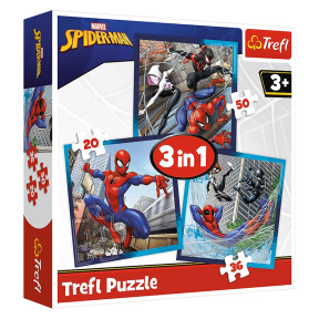 Puzzle "3in1" - "Spider friends / Disney Marvel Spiderman"