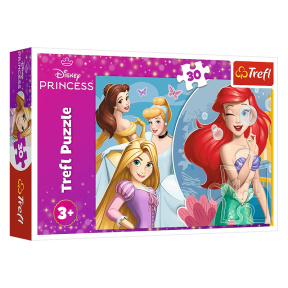 Puzzle "30" - "Beautiful princess day / Disney Princess"