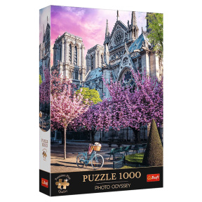 Puzzle "1000 Premium Plus" - "Photo Odyssey: Notre-Dame Cathedral of Paris"