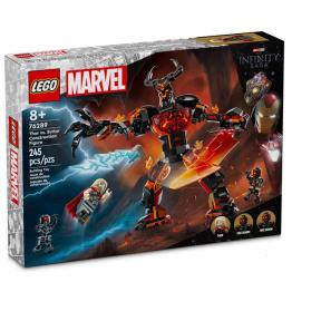 Constructor LEGO Marvel Figura de design Thor vs Surtur