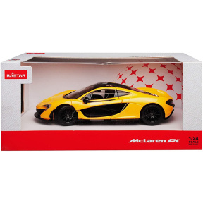 Mașină RASTAR Die cast 1:24 Mclaren P1, galbenă